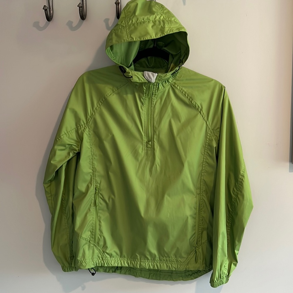 Ll Bean Pullover Rain Jacket Euc - image 3